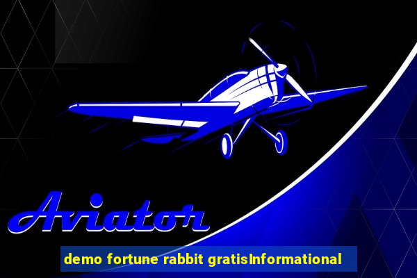 demo fortune rabbit gratisInformational