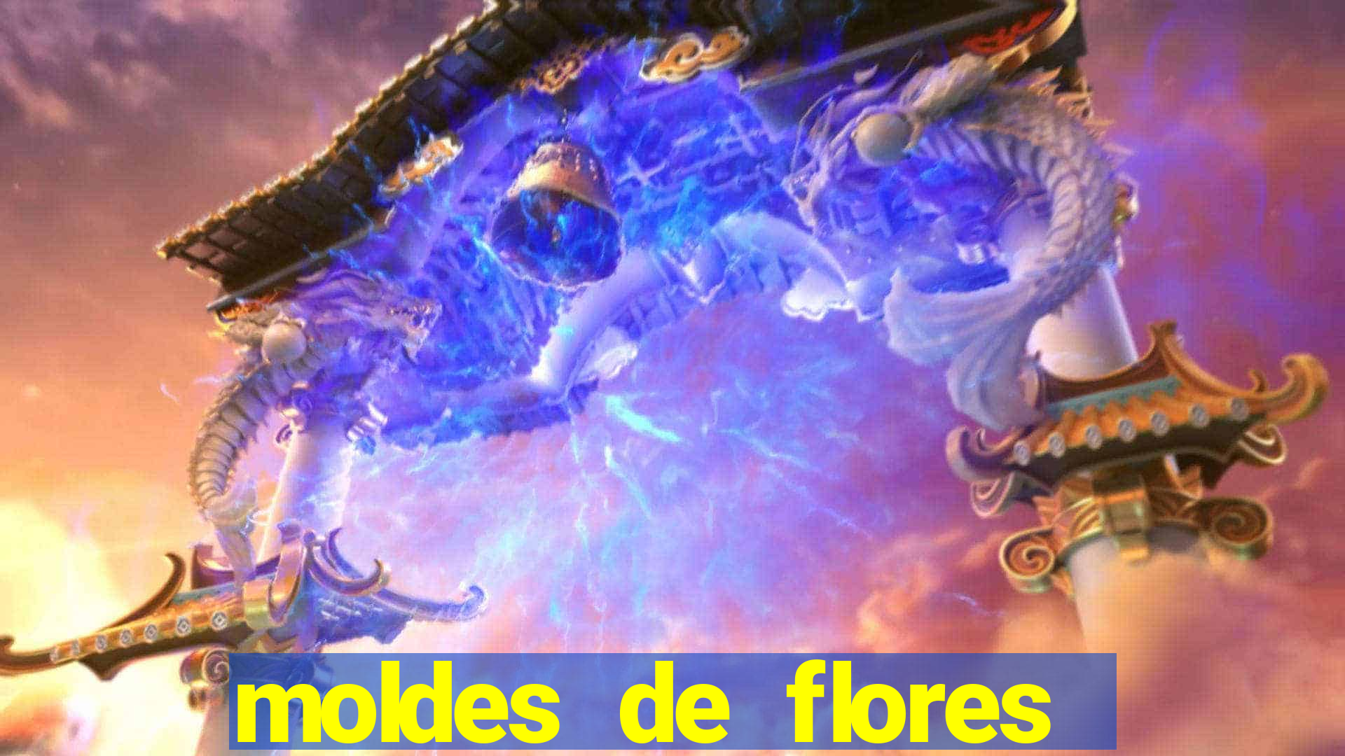 moldes de flores gigantes para imprimir